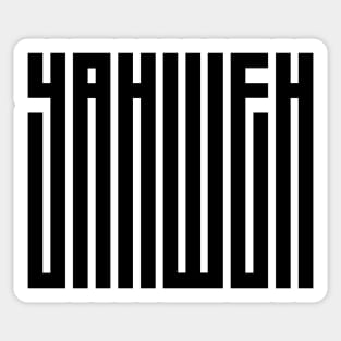 YAHWEH Sticker